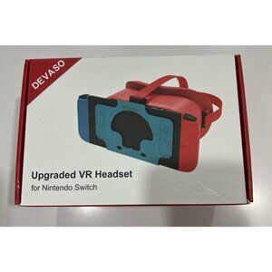 DEVASO Upgraded VR Headset designed for the Nintendo Switch and Switch OLED